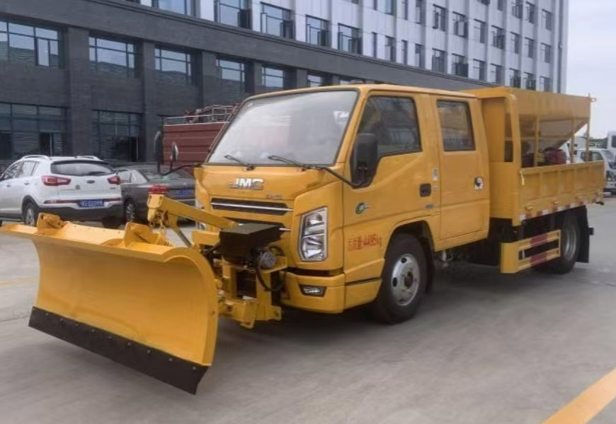 程力CL5040TCX6HL型江铃顺达双排蓝牌除雪车